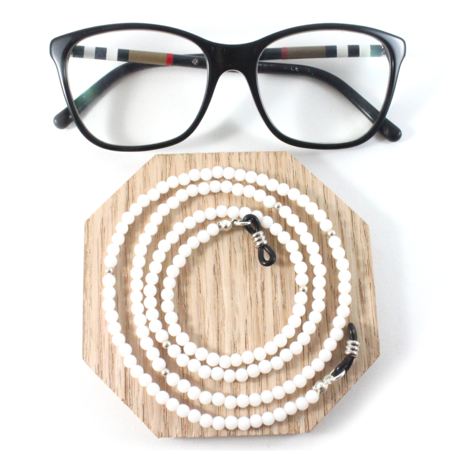 White Agate - Eyewear Chain-The Ricci District