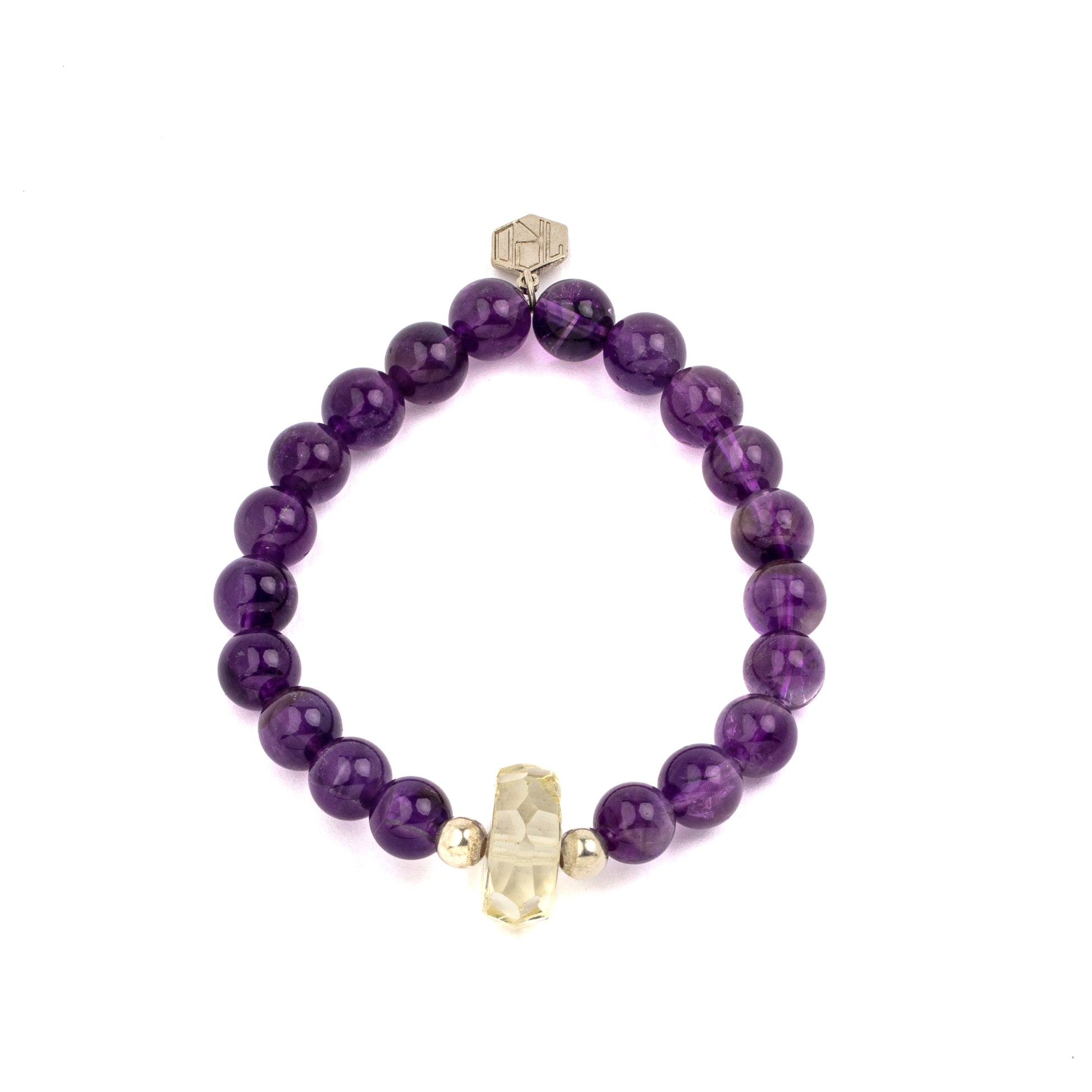 amethyst topaz bracelet