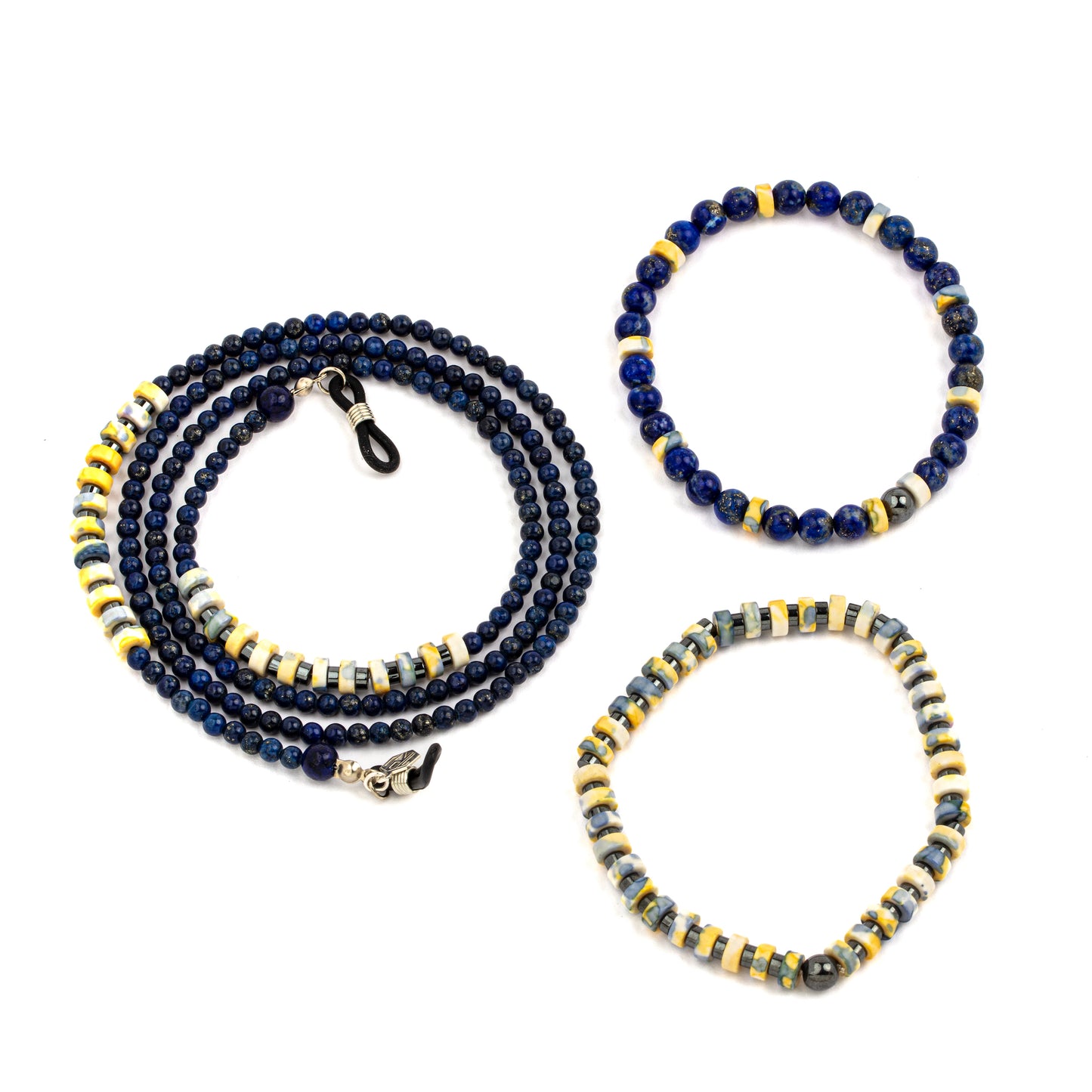 glasses chain with bracelet set