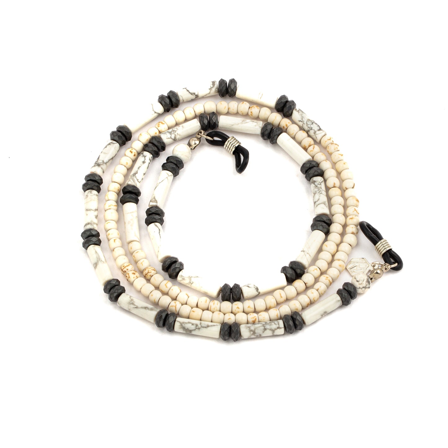 howlite eyeglass chain