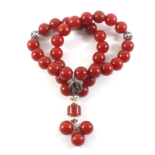 Orange Agate Bracelet