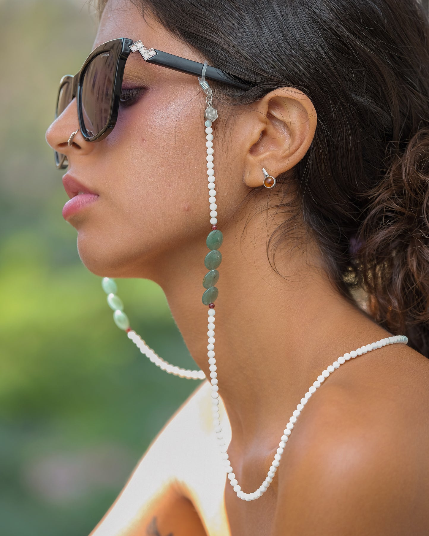 jade glasses chain