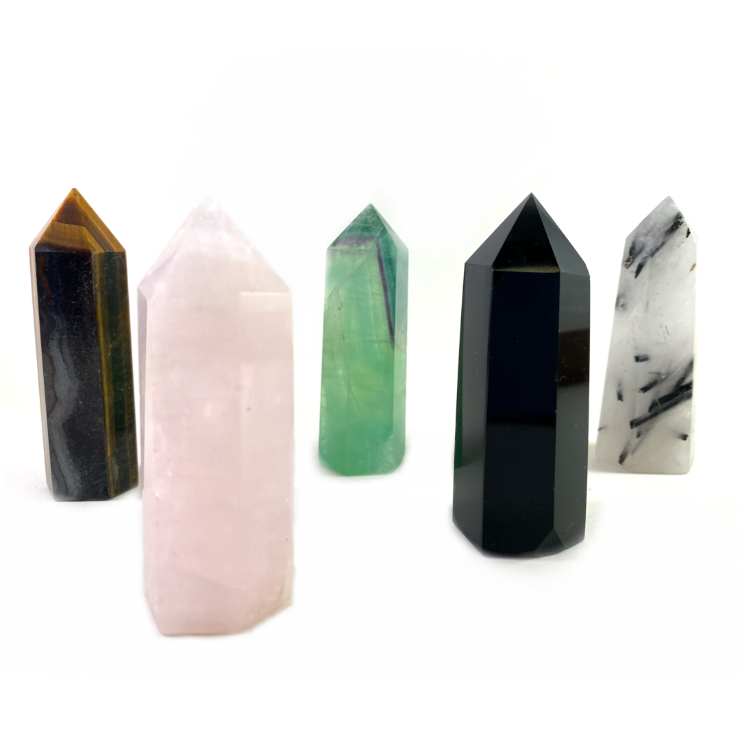 Natural Semi-Precious Gemstone Crystal Points ( Generators )-Crystals-TheRicciDistrict
