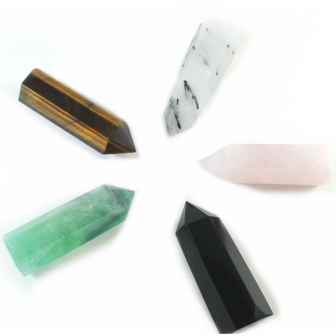 Natural Semi-Precious Gemstone Crystal Points ( Generators )-Crystals-TheRicciDistrict