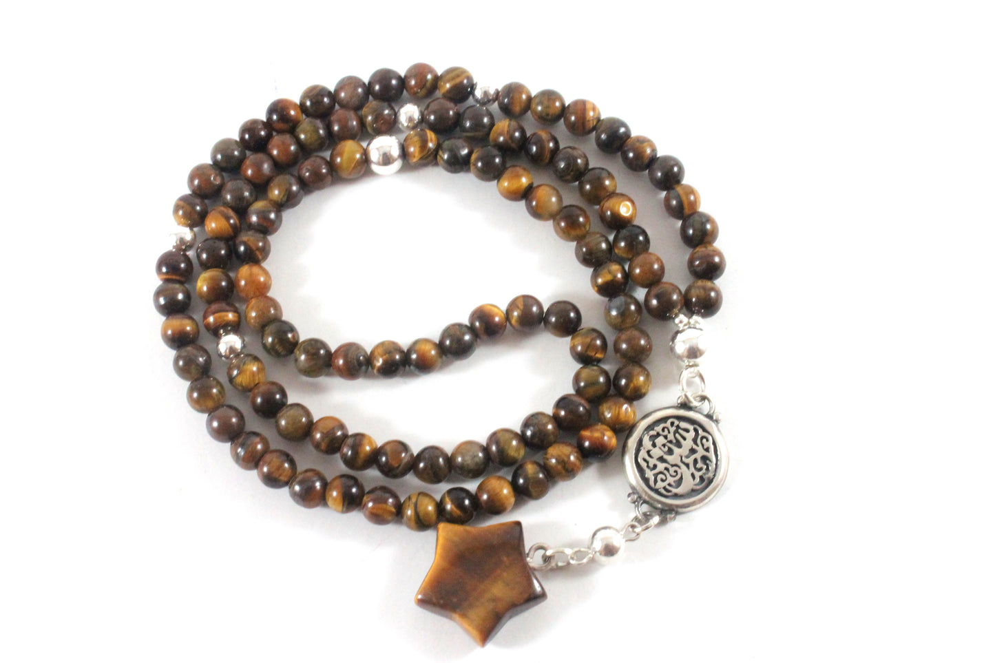 Tiger's Eye Necklace - North Star Collection -The Ricci District