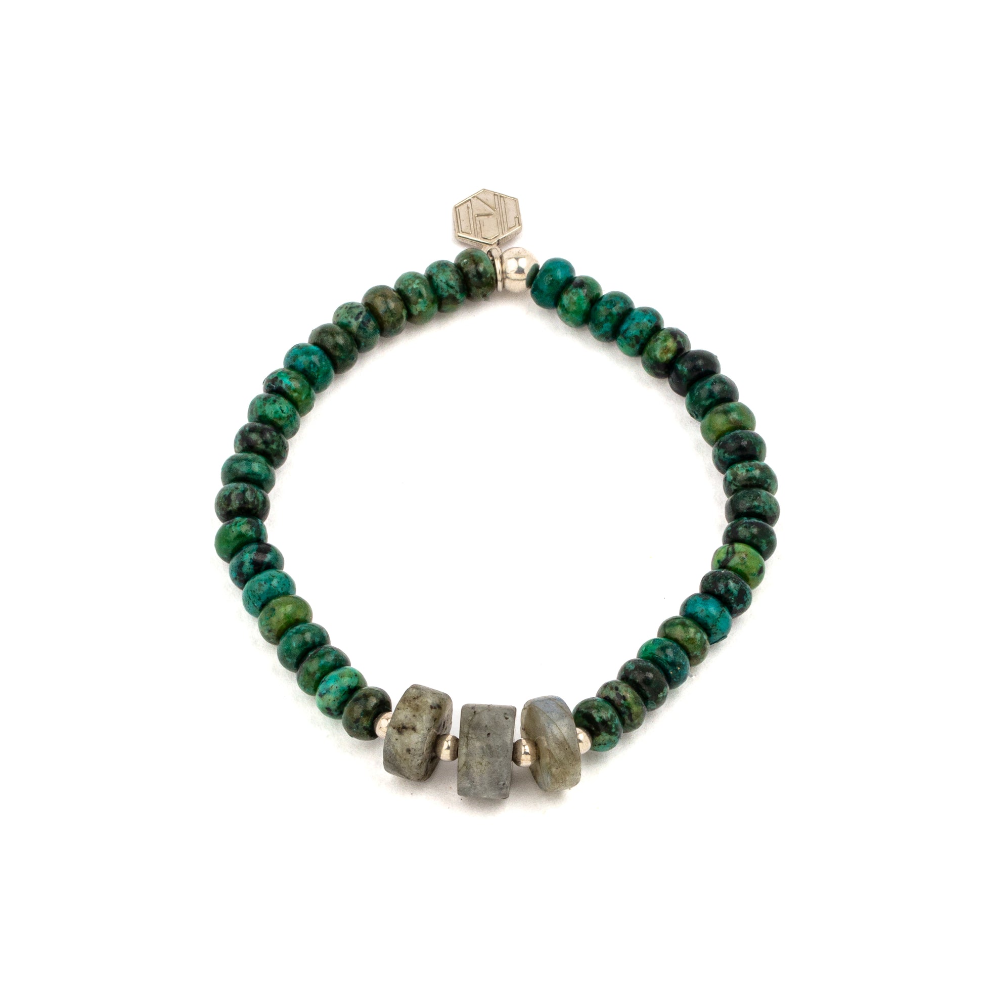 green jasper bracelet