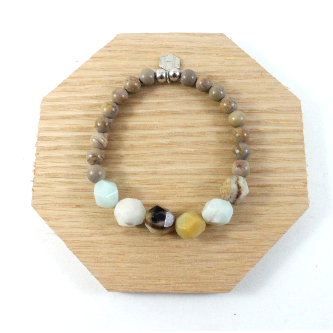 Jasper & Amazonite Bracelet - The Ricci District