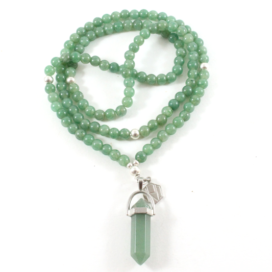 Jade Necklace & Pendant - Chakra Collection-TheRicciDistrict