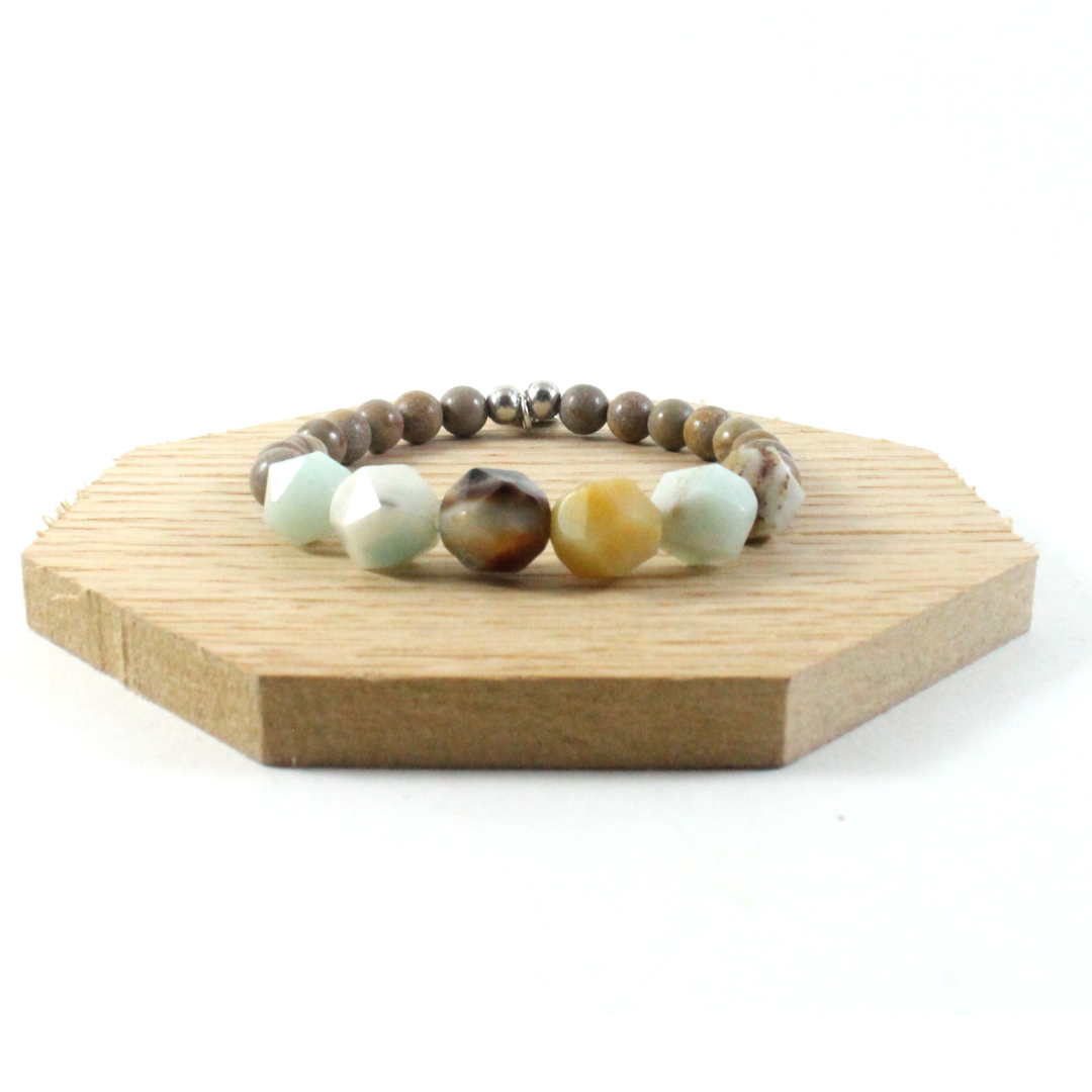 Jasper & Amazonite Bracelet - The Ricci District