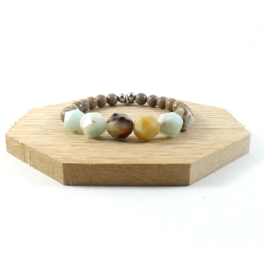 Jasper & Amazonite Bracelet - The Ricci District