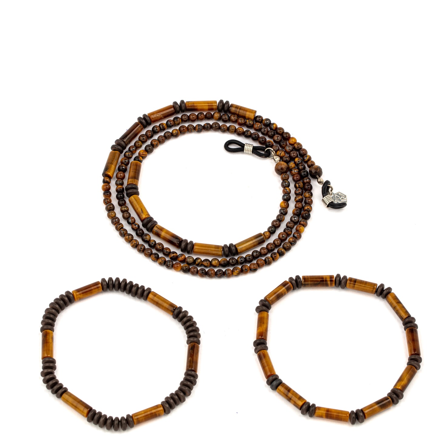tigers eye jewelry set